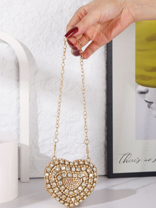 Embellished Handheld Bag