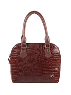 Animal Textured Medium Structured Handheld Bag