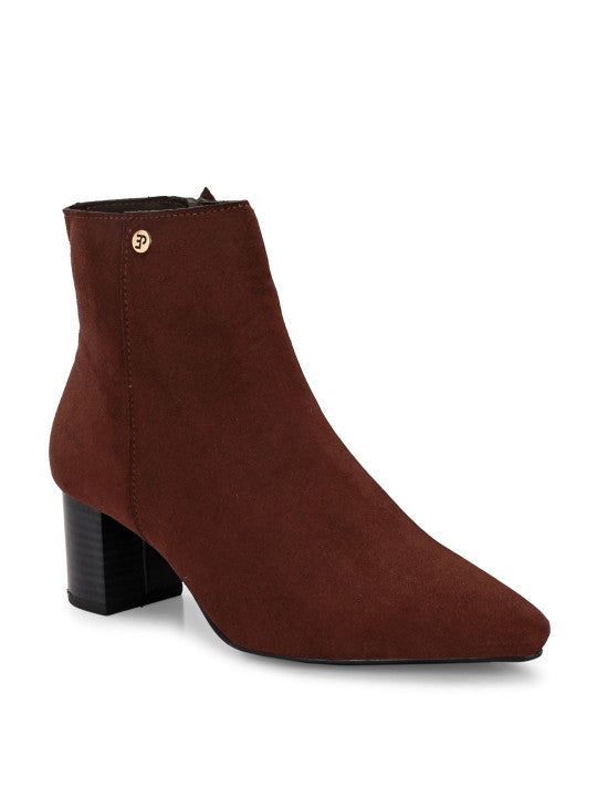 Women Pointed Toe Casual Chelsea Boots