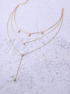 Gold-Plated Layered Necklace
