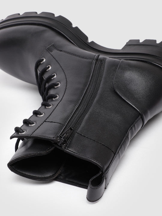 Women High-Top Chunky Boots