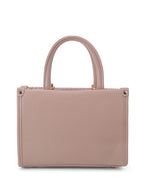 Textured Medium Structured Satchel Bag