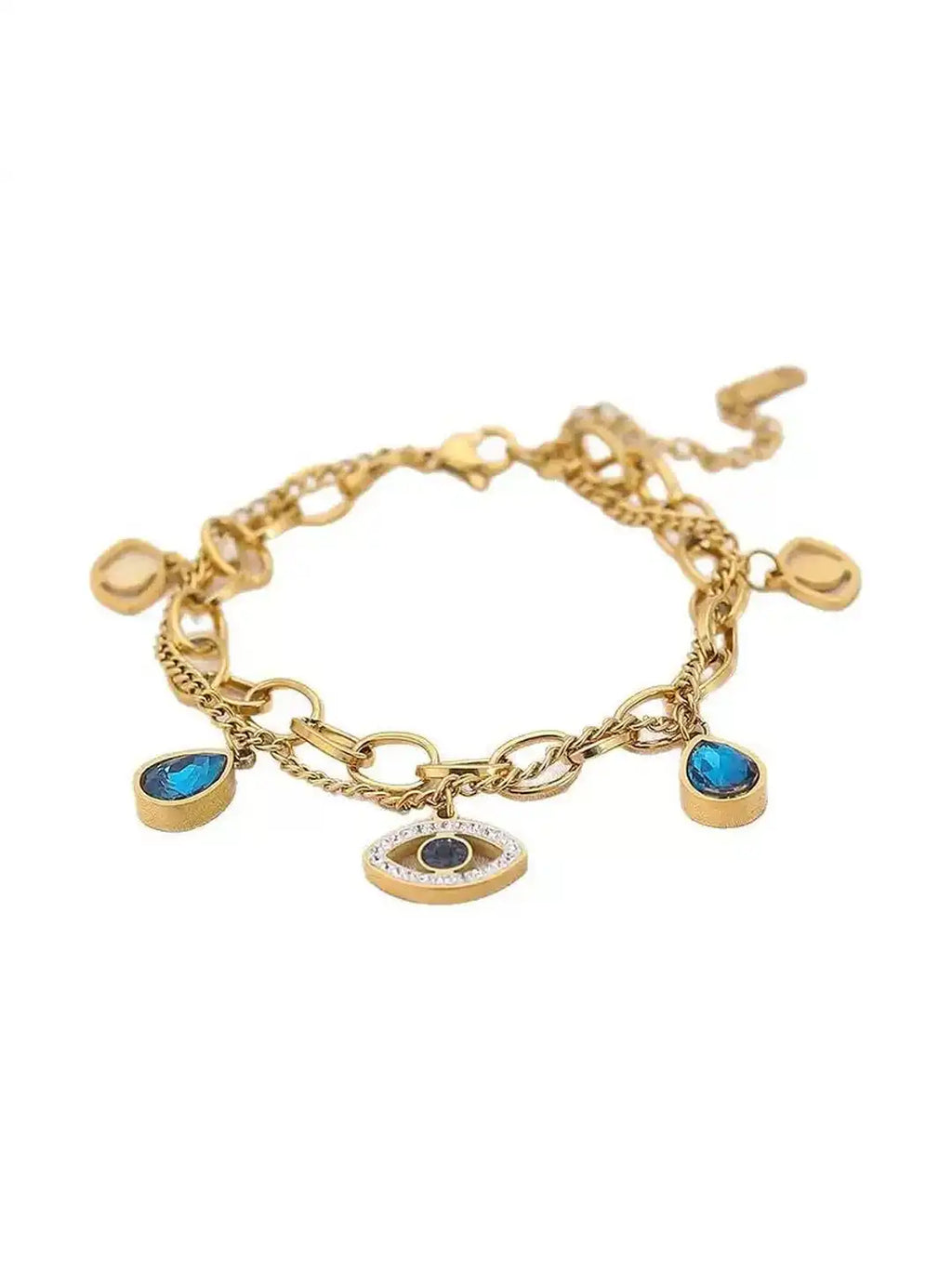 Women Gold-Plated Charm Bracelet
