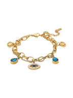 Women Gold-Plated Charm Bracelet