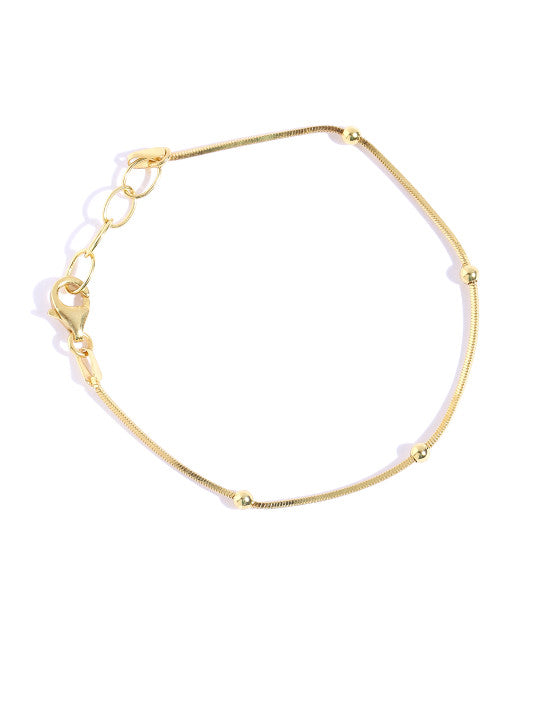 18k Gold Plated Wrapround Bracelet