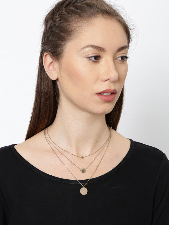 Gold-Toned Layered Necklace
