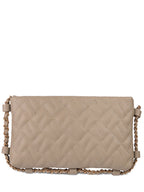 Quilted Structured Sling Bag