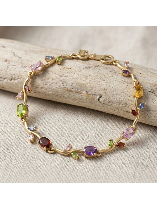 Women Gold-Plated Link Bracelet