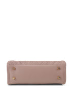 Textured Medium Structured Satchel Bag