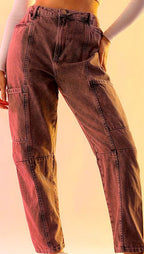 Women Boyfriend Fit High-Rise Jeans