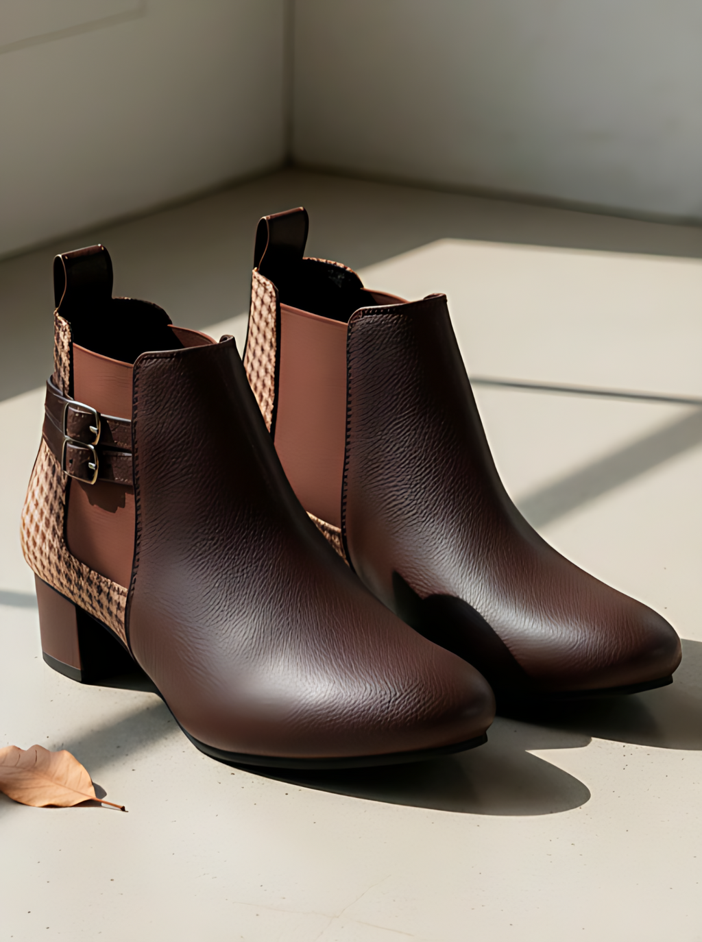 Brown Casual Boots