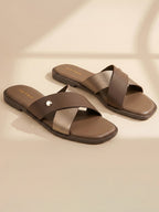 Women Gladiators Flats