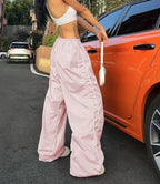 Drawstring Casual Trousers