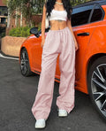 Drawstring Casual Trousers