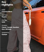Drawstring Casual Trousers