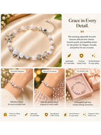 Women Silver-Plated Charm Bracelet