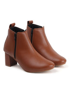 The Lifestyle Co Tan Casual Boots