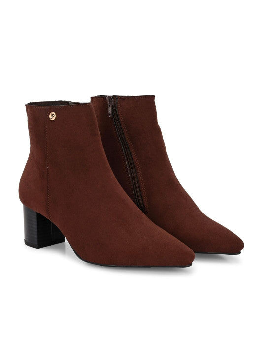 Women Pointed Toe Casual Chelsea Boots