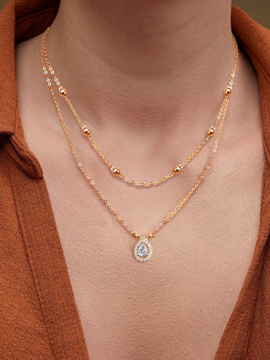 Gold Plated Necklace and Chain
