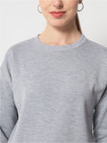 Round Neck Fleece Sweatshirt