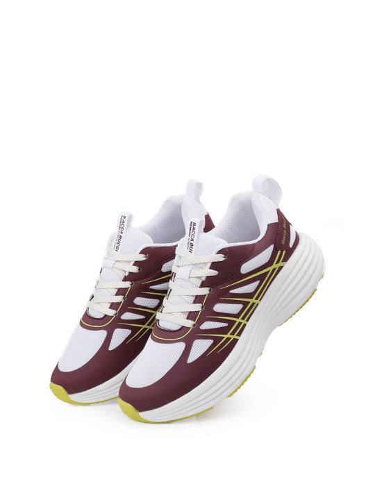 Women Maroon Running Shoes