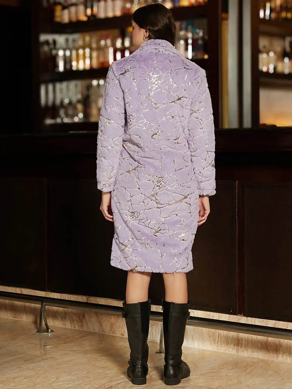 Women Single-Breasted Overcoat