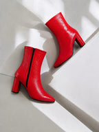 Women Block-Heeled Boots