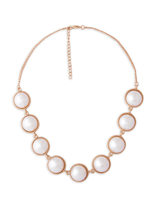 Gold Plated Statement Necklace
