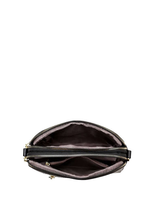 Detachable Strap Structured Sling Bag