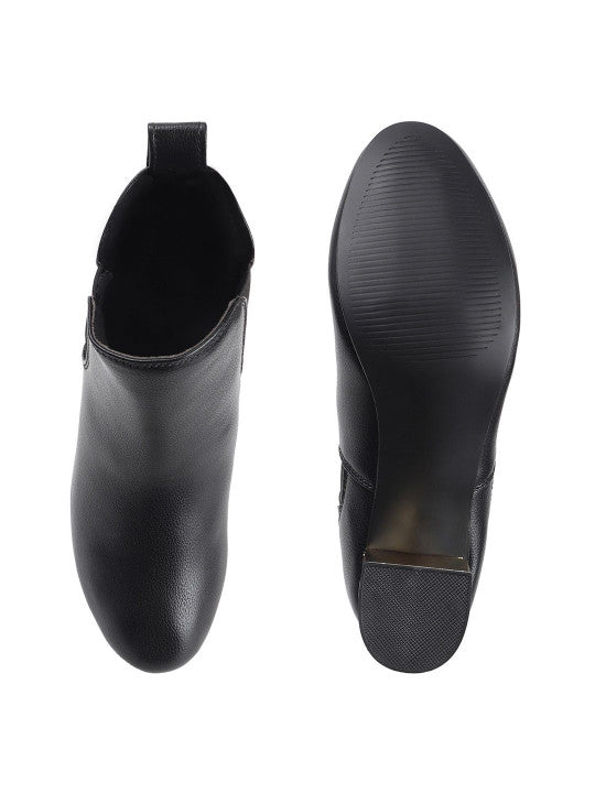 The Lifestyle Co Black Casual Boots