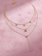 Gold-Plated Layered Necklace