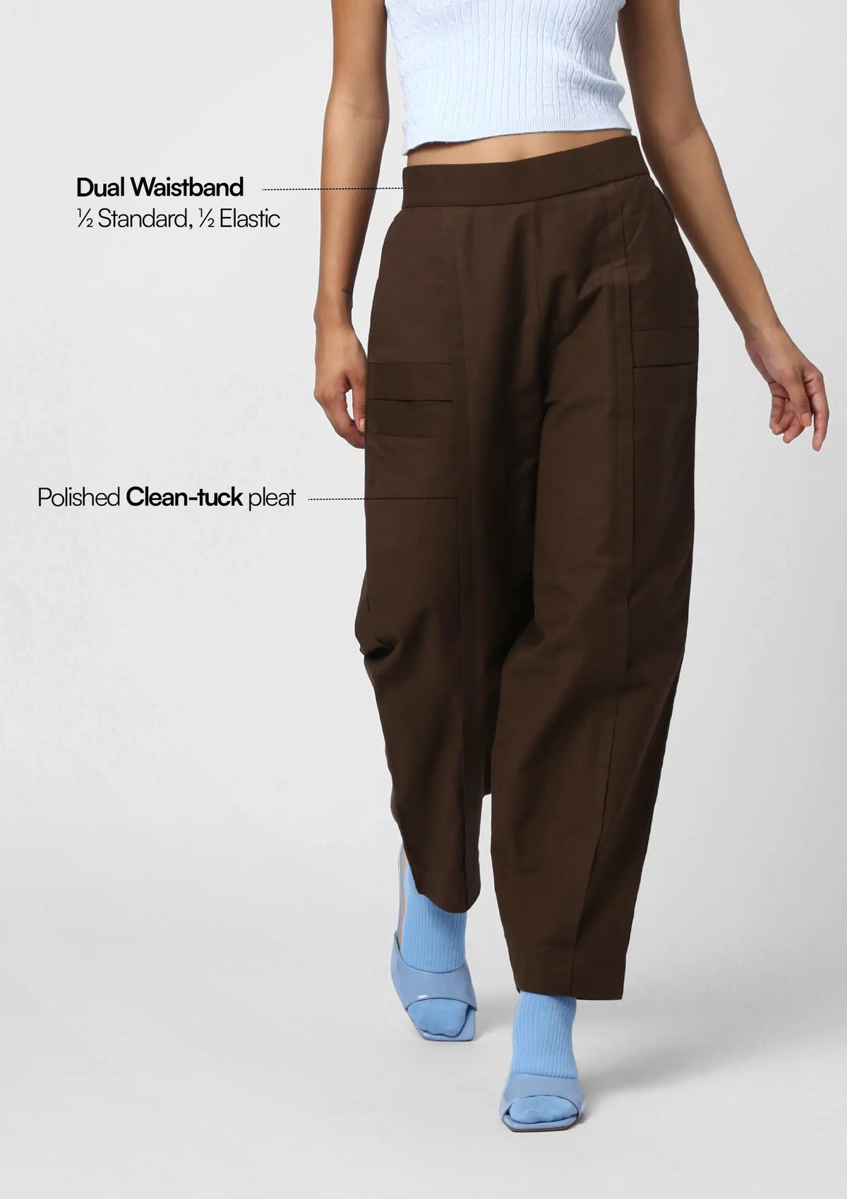 Clēan-tuck Pants