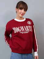 Women Harry Potter Printed Pullover Sweatshirt