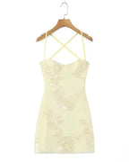 Beatrix Embroidered Mini Dress