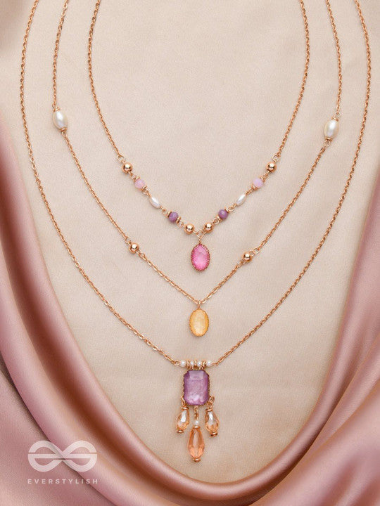 Brass Gold-Plated Layered Necklace