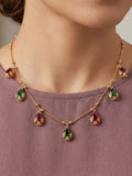 Brass Gold-Plated Necklace