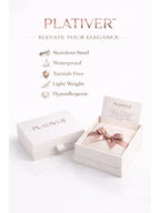 Women Rose Gold-Plated Link Bracelet