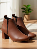 The Lifestyle Co Tan Casual Boots