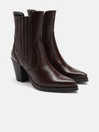 The Life Co. Women Pointed Toe Block Heel Boots