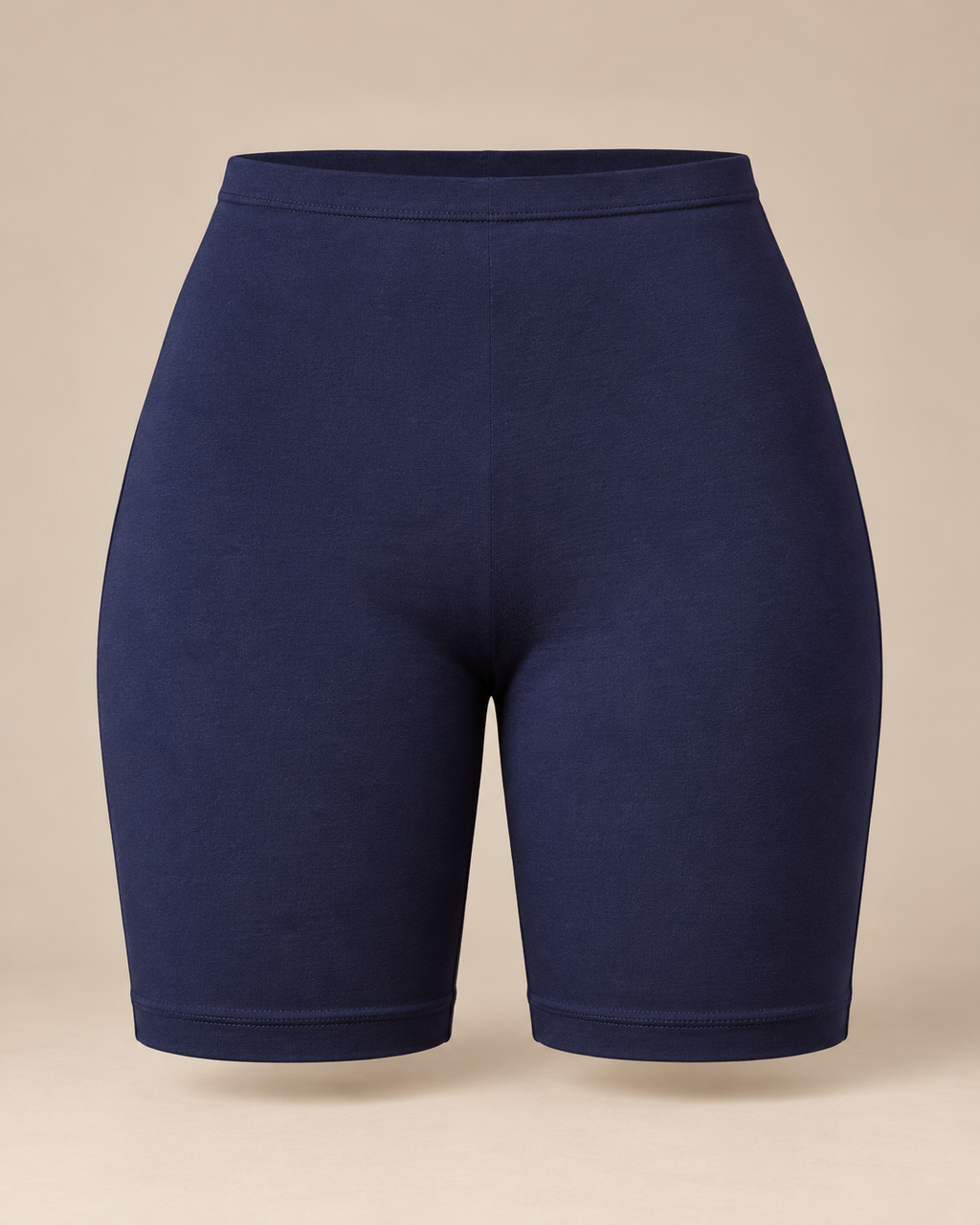 Women Cotton Mid-Rise Cycling Shorts