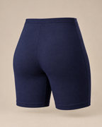 Women Cotton Mid-Rise Cycling Shorts