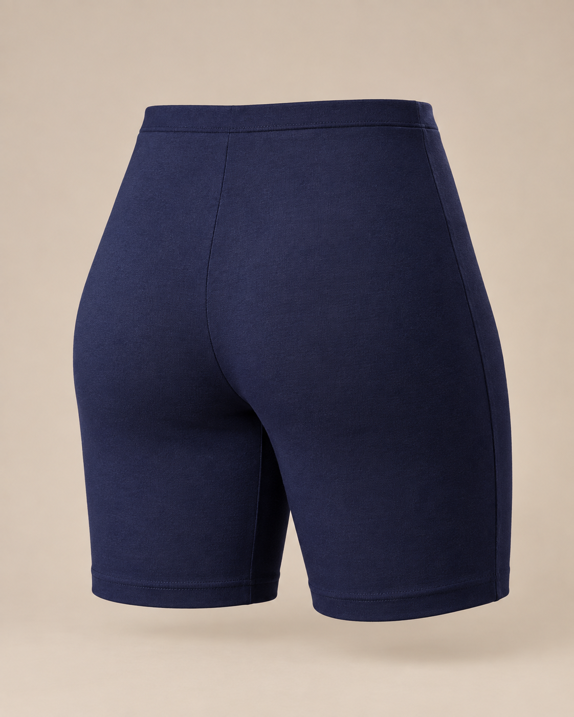 Women Cotton Mid-Rise Cycling Shorts