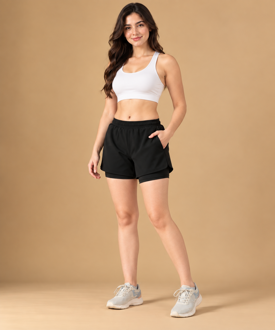 Women Training or Gym Sports Shorts
