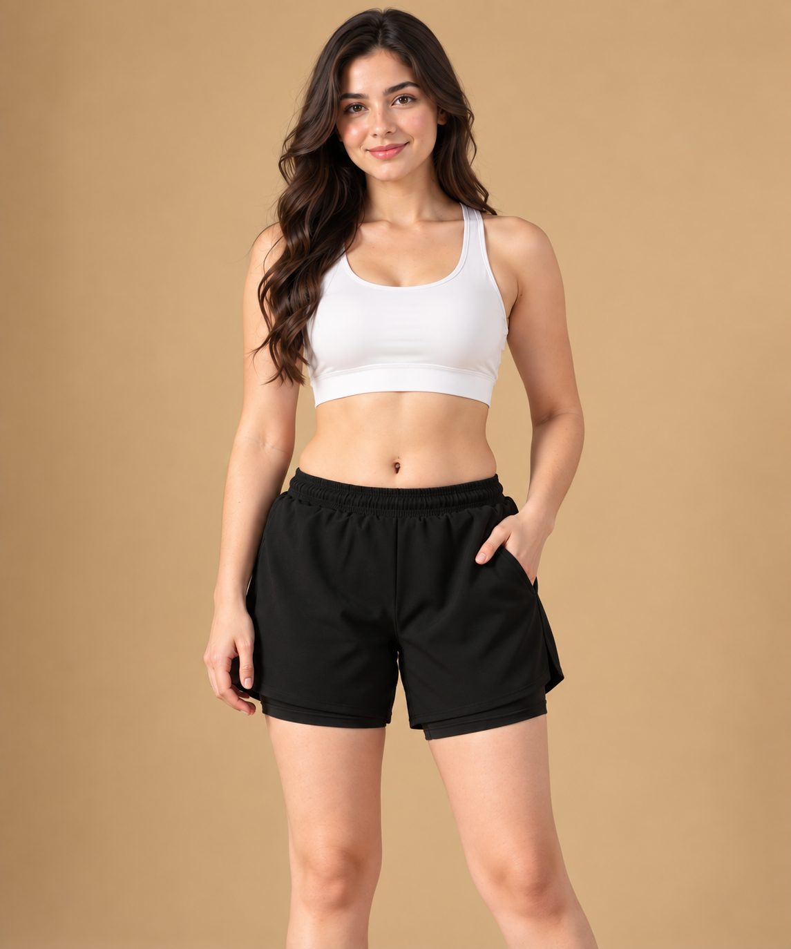 Women Training or Gym Sports Shorts