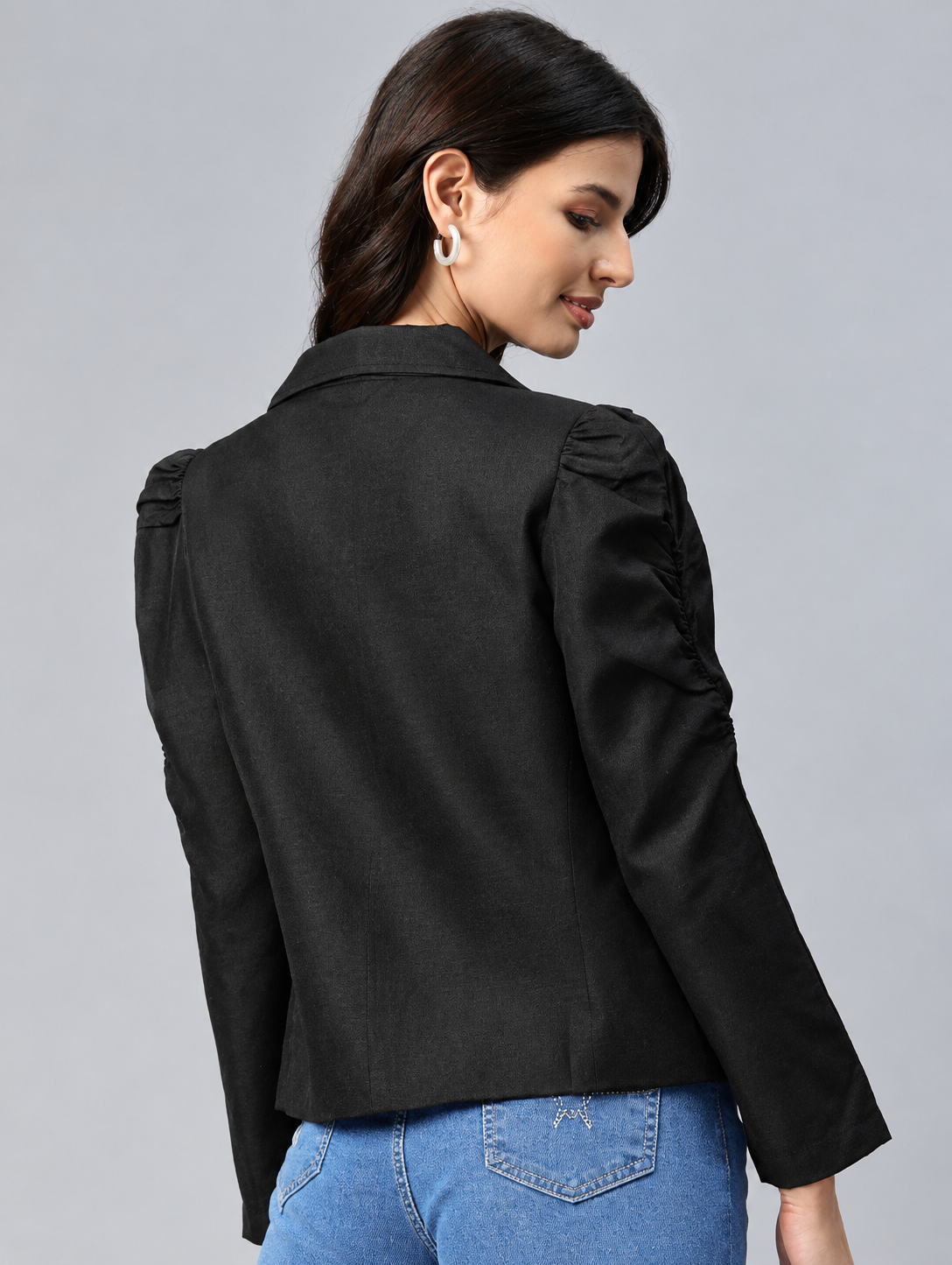 Front open lightweight jacket