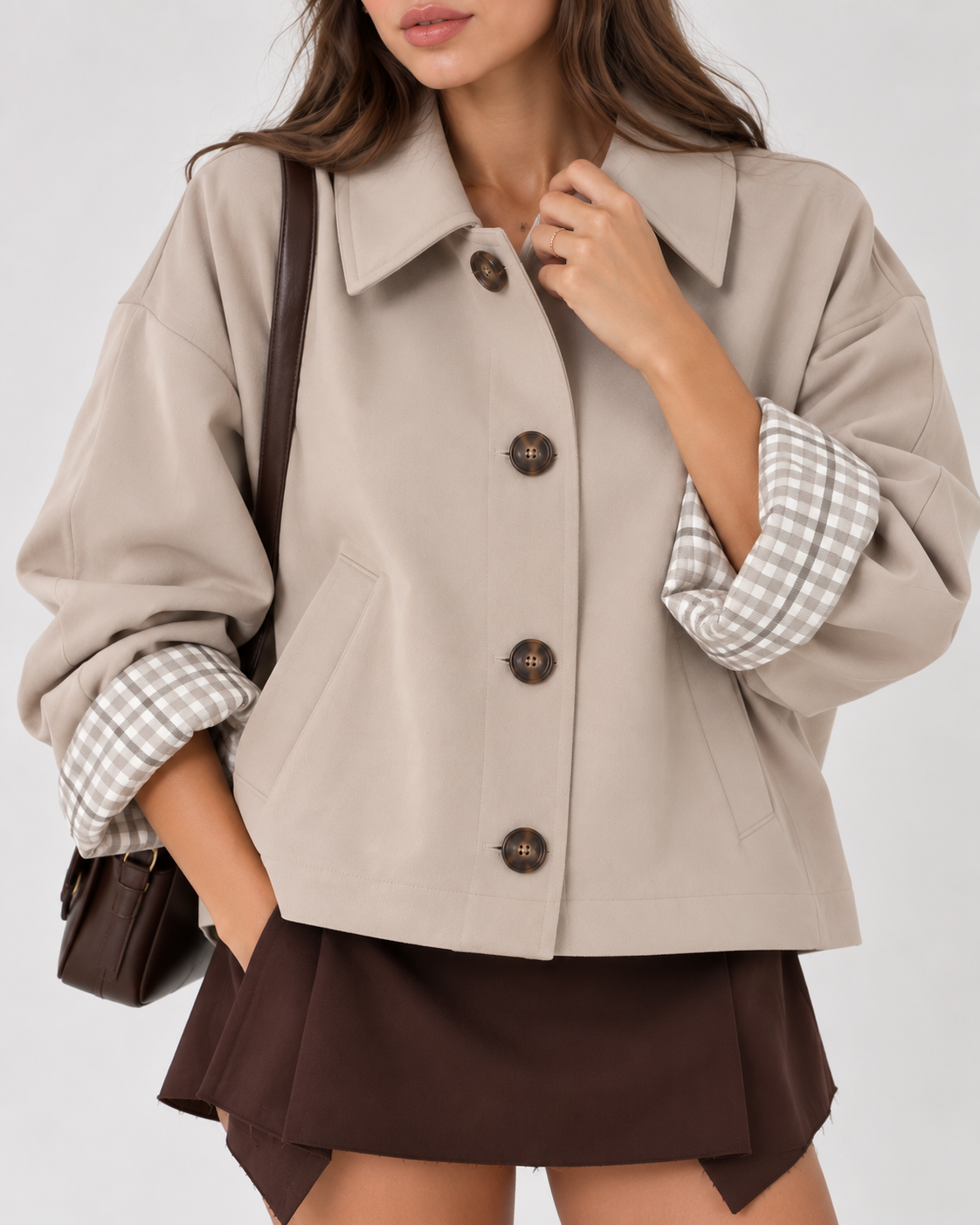 Eleanor Winter Crop Jacket