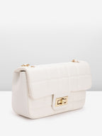 Quilted Mini Structured Shoulder Bag
