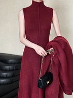 Delmi Winter Dress With Cape