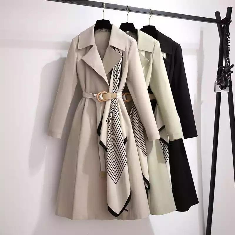 Dibella Luxury Trenchcoats In Black