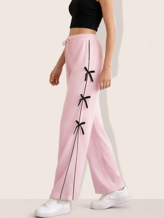Women Flared High-Rise Trousers